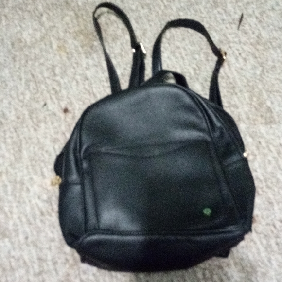 Black Mini backpack - Picture 1 of 4